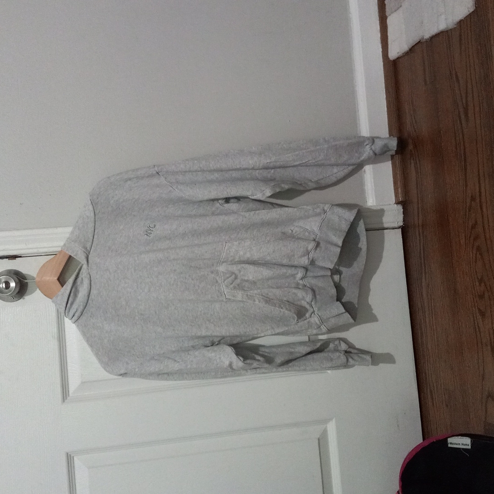 Grey hoodie